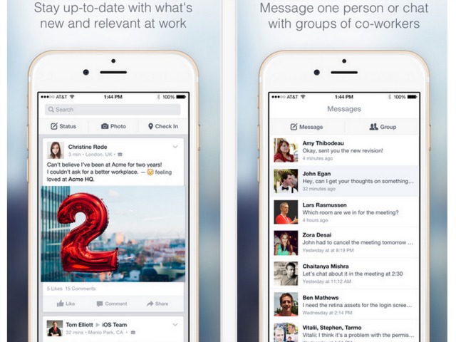 Immagini Facebbok at Work