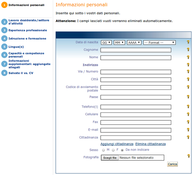 CV_Europeo_Compilazione
