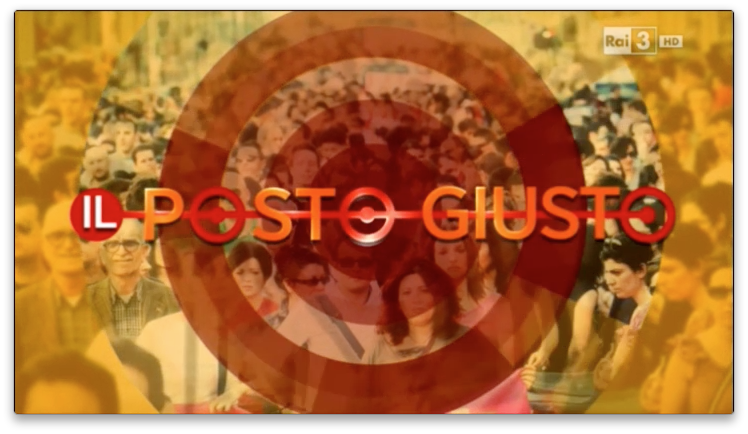 Programma TV RAI - Il posto giusto